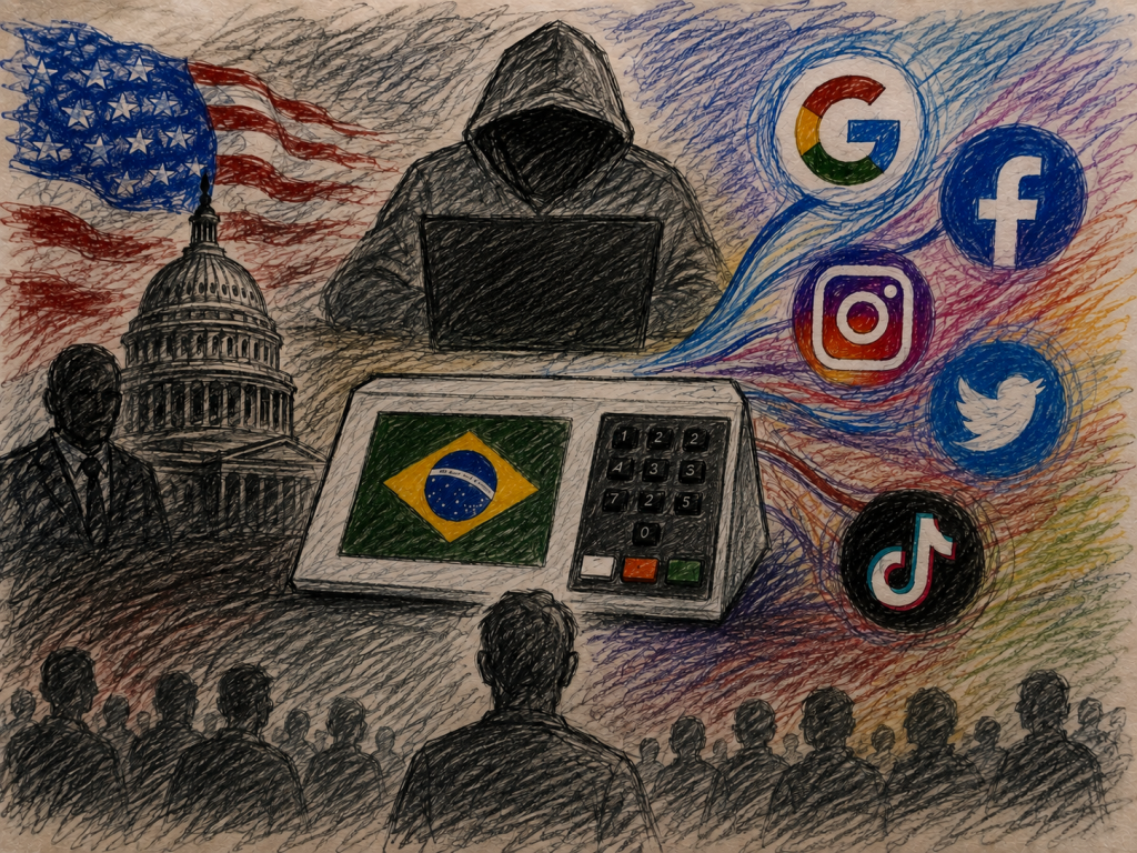 Analistas veem risco de ação cibernética de EUA e bigtechs em eleições