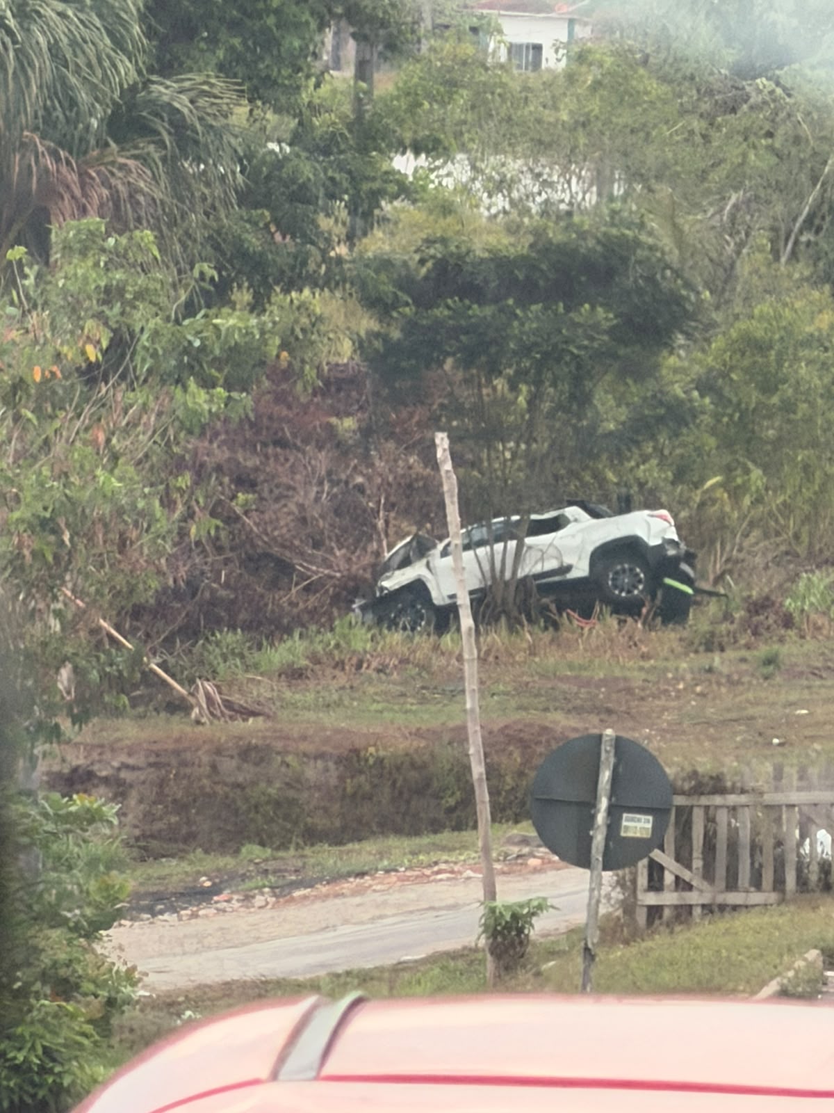 Acidente deixa trânsito parado na BR-174 entre Manaus e Presidente Figueiredo