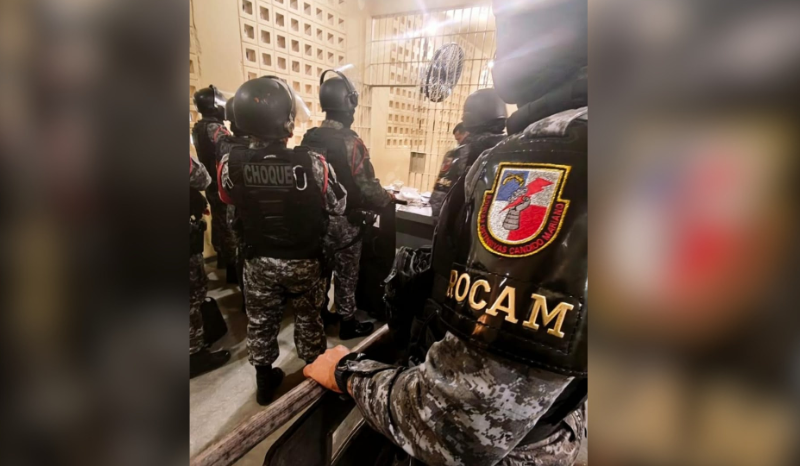 Forças de segurança retomam controle de presídio da PM após motim em Manaus